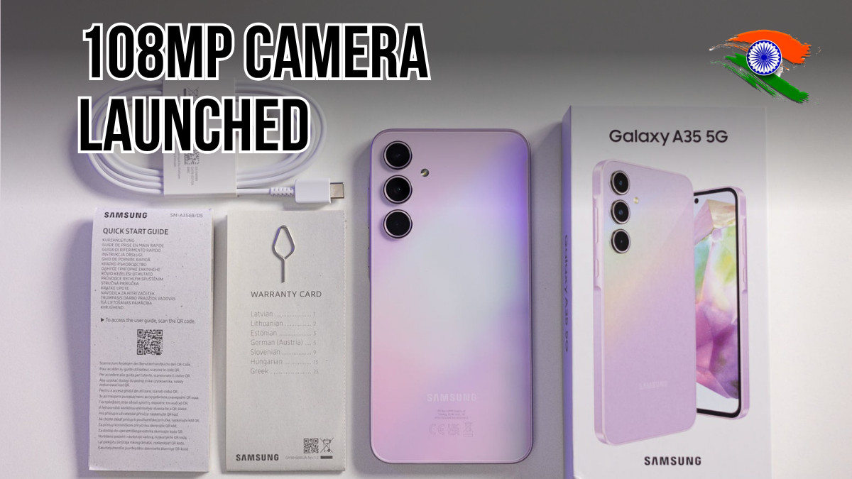 Samsung Galaxy A35 5G with 108MP Camera Launched: Check Features, Price & Offers